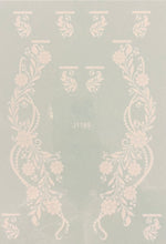 Afbeelding in Gallery-weergave laden, WHITE sticker tattoo flowy floral